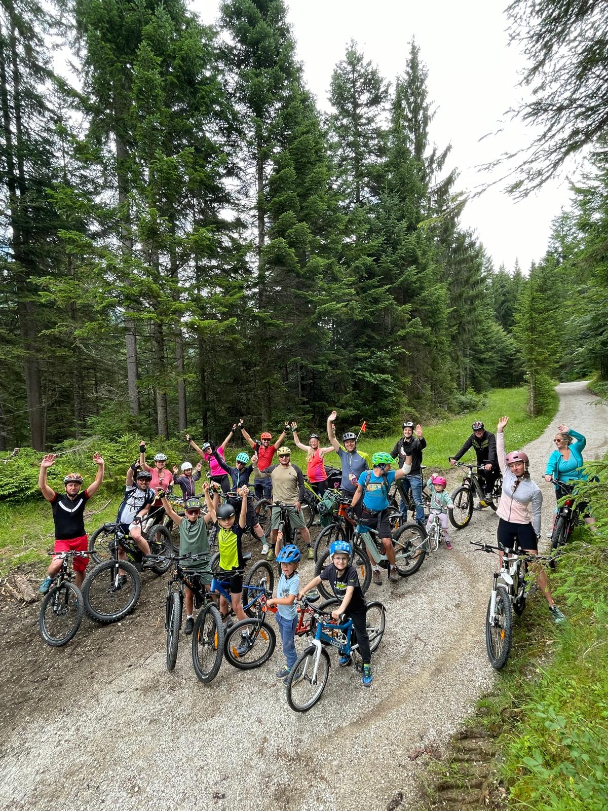 Mit dem SC Reith bei Tirol Radelt Sommer 2025